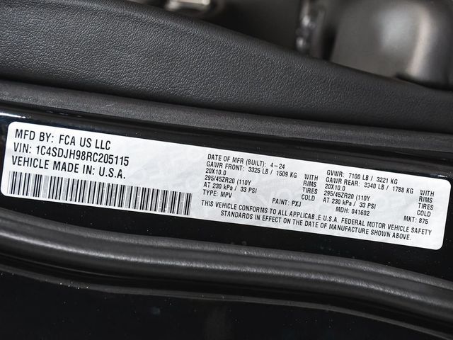 2024 Dodge Durango SRT Hellcat Premium - 23062452 - 17