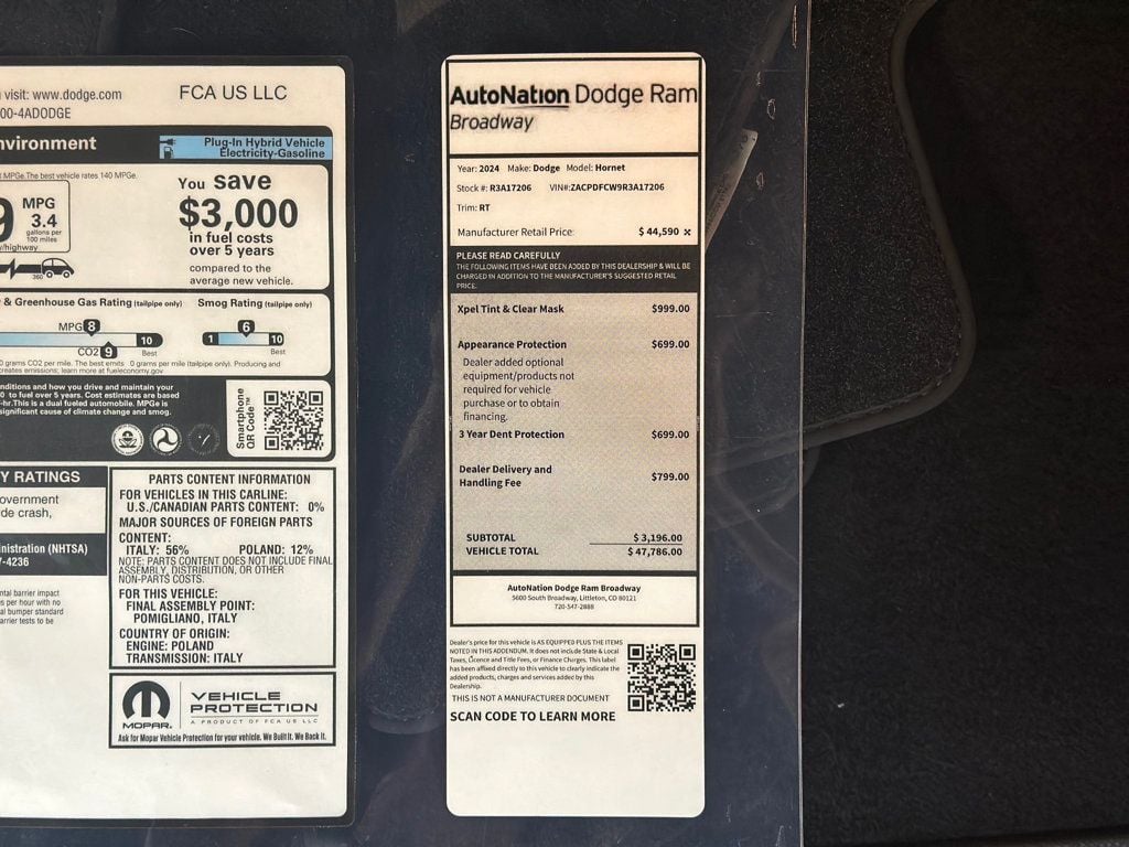 2024 Dodge Hornet R/T EAWD - 22891300 - 20