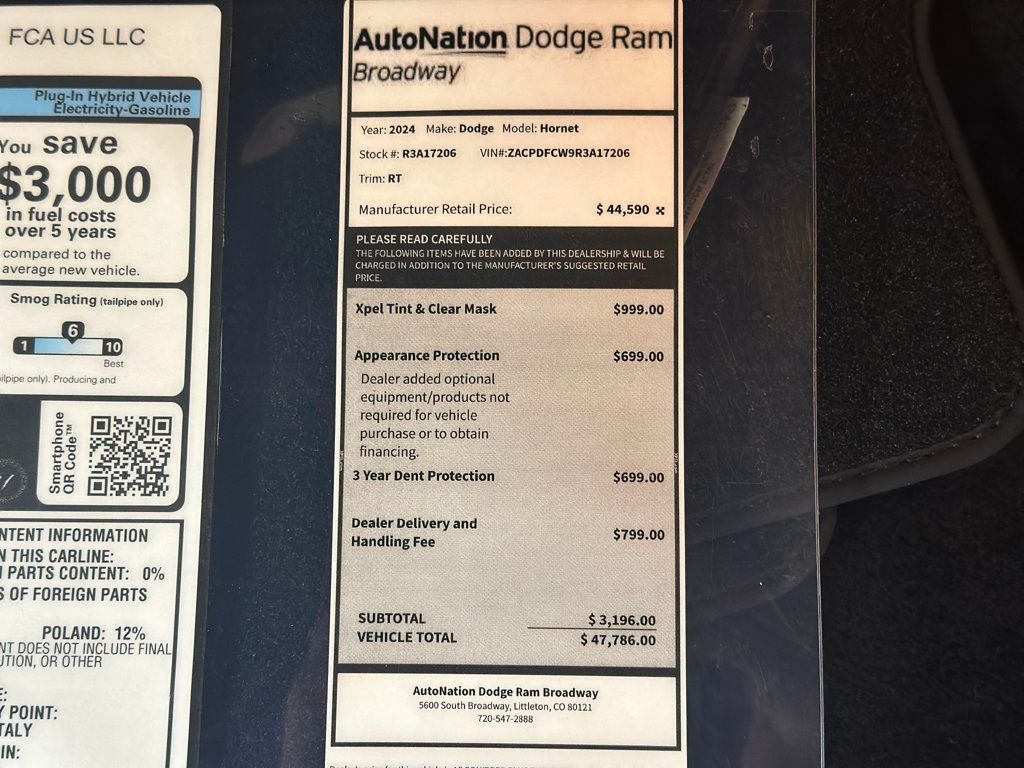 2024 Dodge Hornet R/T EAWD - 22891300 - 21