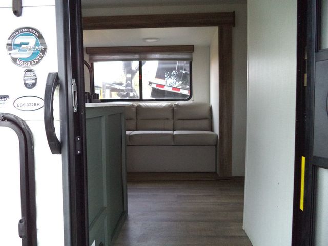 2024 EDDIE BAUER EBS 322BH 37FT BUMER PULL RV TRAILER W/ SLIDE OUT - 23015895 - 14