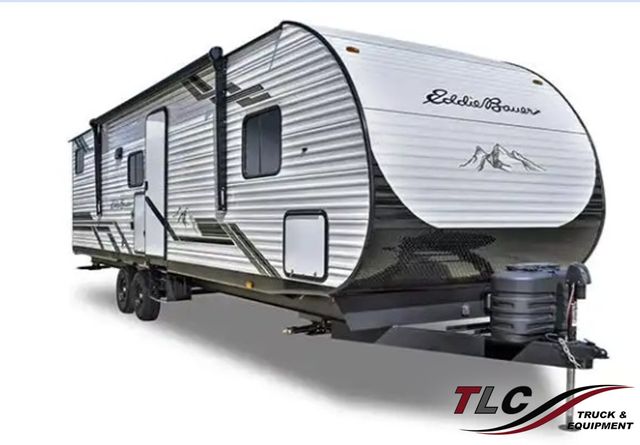 2024 EDDIE BAUER EBS 322BH 37FT BUMPER PULL RV TRAILER W/ SLIDE OUT - 23015895 - 0