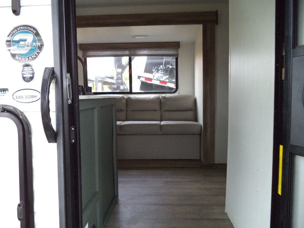 2024 EDDIE BAUER EBS 322BH 37FT BUMPER PULL RV TRAILER W/ SLIDE OUT - 23015895 - 14