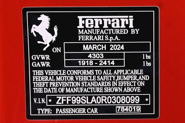 2024 Ferrari 296 GTB Base - 22970782 - 18