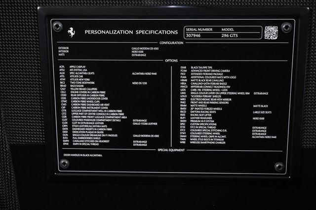 2024 Ferrari 296 GTS Convertible - 23010094 - 24