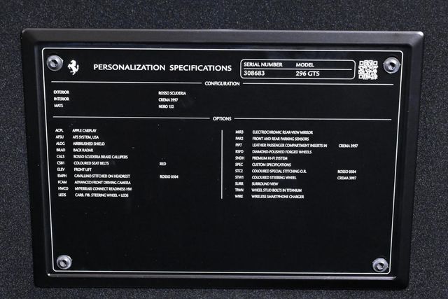 2024 Ferrari 296 GTS Convertible - 22950547 - 25