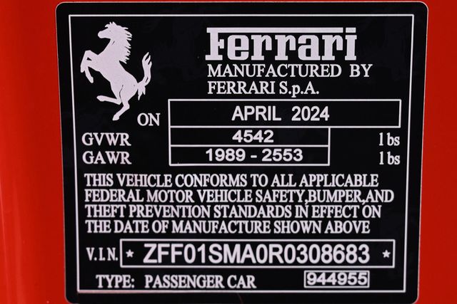2024 Ferrari 296 GTS Convertible - 22950547 - 28