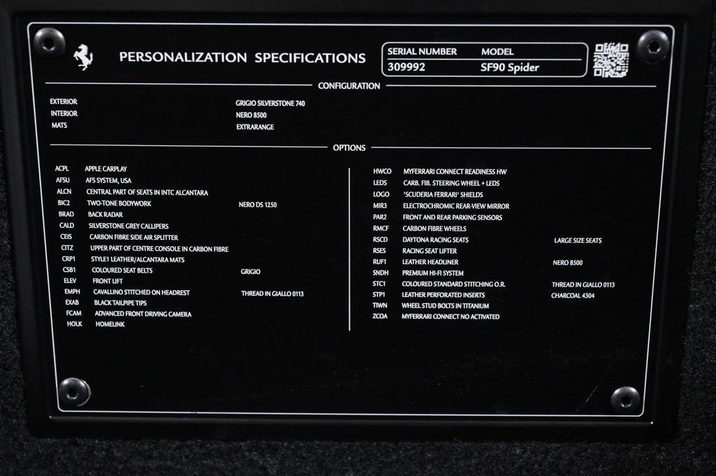 2024 Ferrari SF90 Spider Convertible - 22907100 - 24