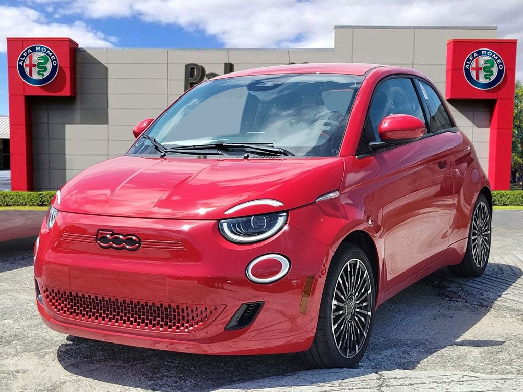 Used 2024 FIAT 500e Base with VIN ZFAFFAA45RX213229 for sale in Miami, FL