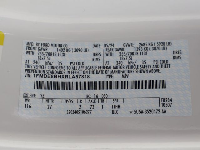 2024 Ford Bronco Outer Banks 4 Door 4x4 - 23086683 - 55