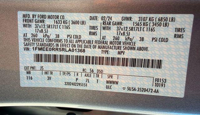 2024 Ford Bronco Raptor 4 Door Advanced 4x4 - 22993643 - 41