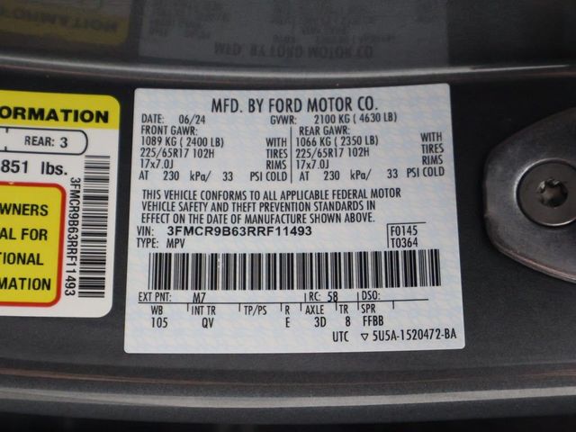 2024 Ford Bronco Sport Big Bend 4x4 - 23066689 - 51