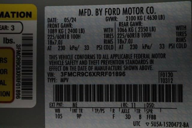 2024 Ford Bronco Sport Outer Banks - 23077170 - 58