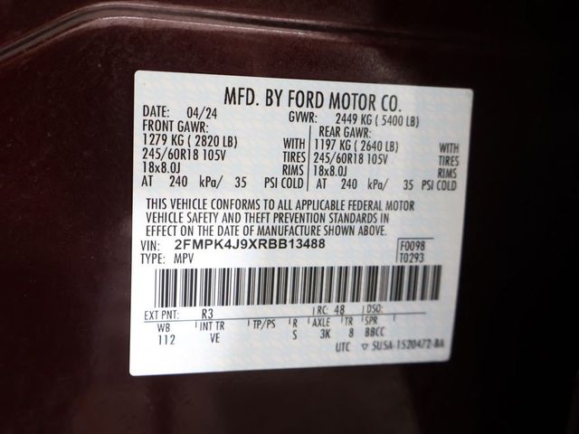 2024 Ford Edge SEL AWD - 23070089 - 55