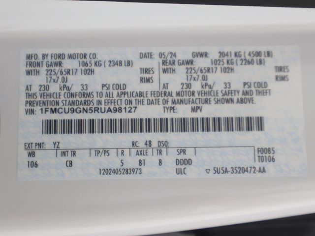 2024 Ford Escape Active AWD - 23051869 - 56