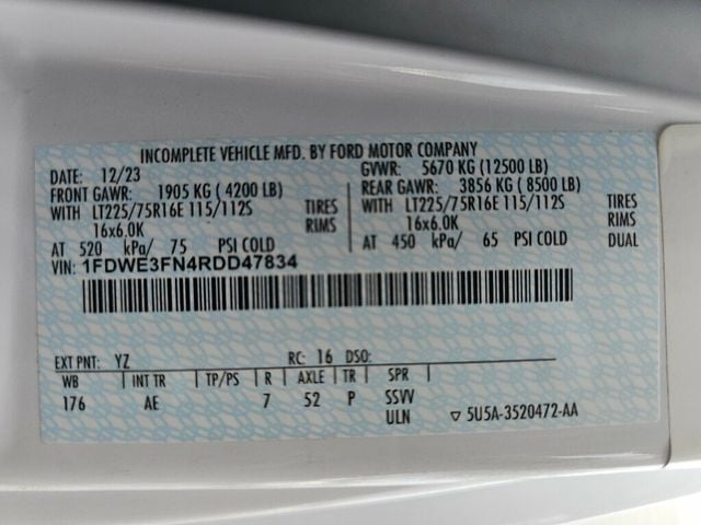 2024 Ford E-Series Cutaway E-350 DRW 176" WB - 22990338 - 40