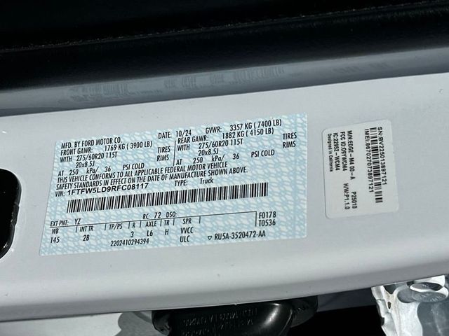 2024 Ford F-150 Lariat - 22940739 - 21