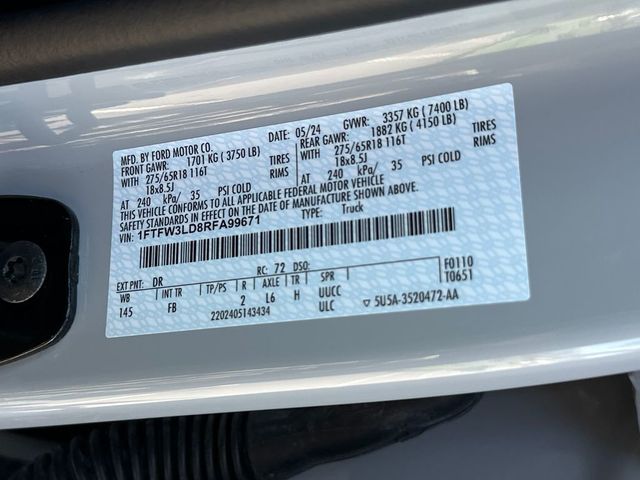 2024 Ford F-150 XLT - 22970354 - 21