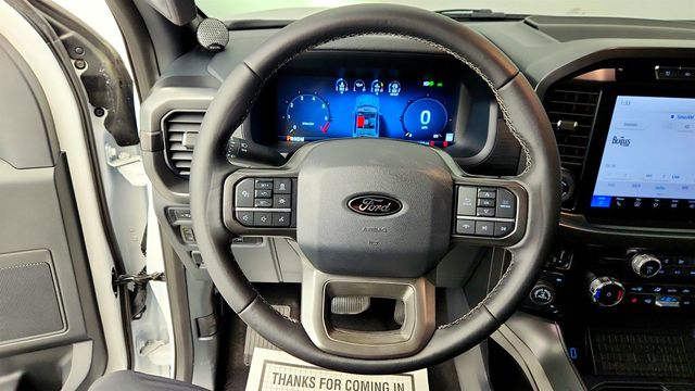 2024 Ford F-150 XLT 4WD SuperCrew 5.5' Box w/ 302A, PowerBoost, Black Appearance - 23009583 - 12