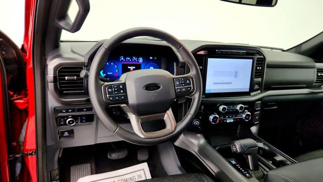 2024 Ford F-150 XLT 4WD SuperCrew 5.5' Box w/ 302A, PowerBoost, Black Appearance - 23032284 - 10