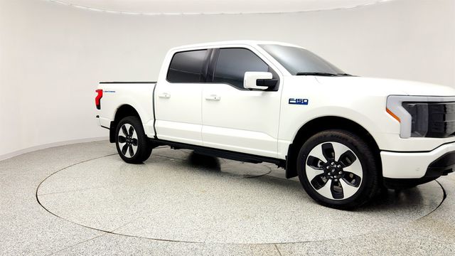 2024 Ford F-150 Lightning Platinum 4WD SuperCrew 5.5' Box w/ Power Deployable Running Boar - 23005701 - 2