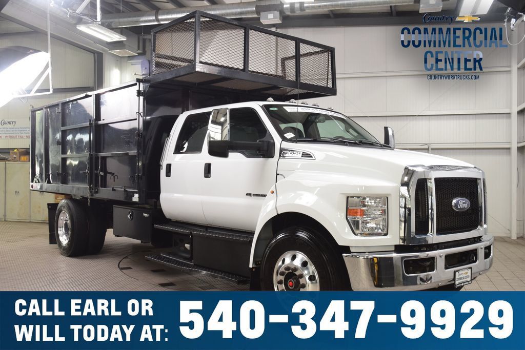 2024 Ford F-650SD F650 CREW * POWERSTROKE * LANDSCAPE DUMP * 1 OWNER - 23042608 | Video 1