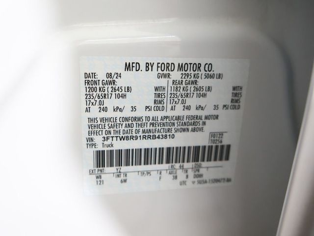 2024 Ford Maverick LARIAT Advanced AWD SuperCrew - 23081277 - 58