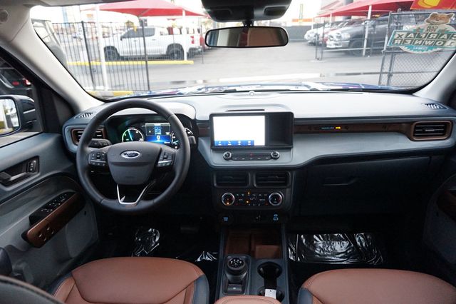 2024 Ford Maverick LARIAT, HYBRID, BROWN LEATHER SEATING, PUSH BUTTON START - 22967638 - 38