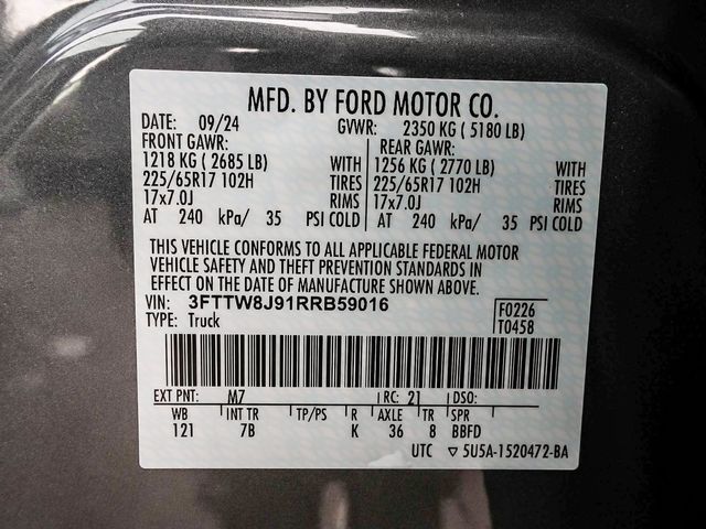 2024 Ford Maverick XLT - 23076877 - 15