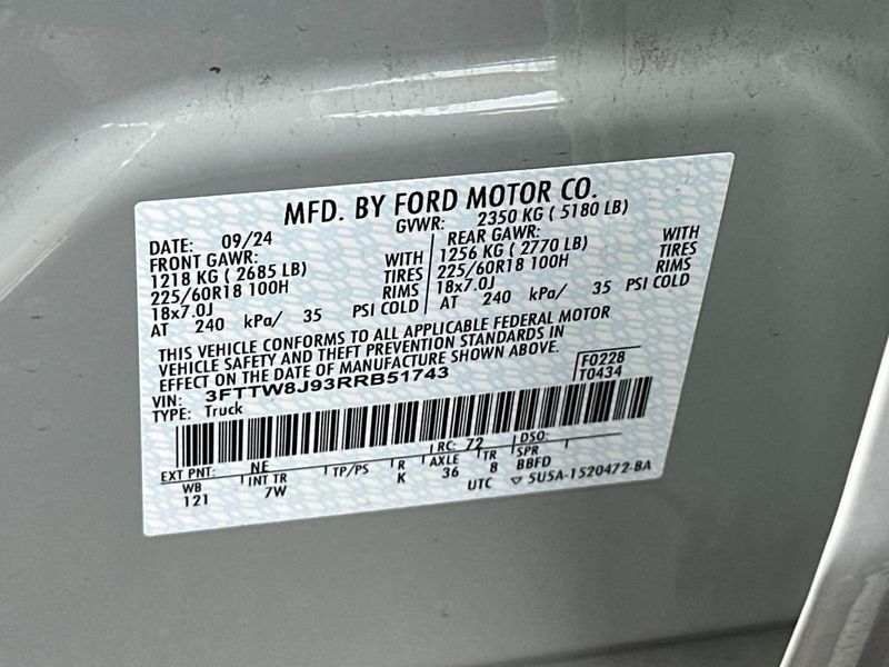 2024 Ford Maverick XLT AWD SuperCrew - 23047191 - 21