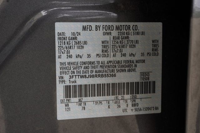 2024 Ford Maverick XLT AWD SuperCrew - 22926078 - 29