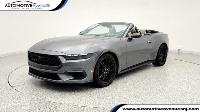 2024 Ford Mustang EcoBoost Convertible w/ Nite Pony Package & Active Perf. Exhaust - 22965575 - 0