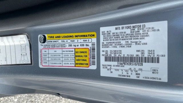 2024 Ford Mustang EcoBoost Fastback - 23016132 - 14