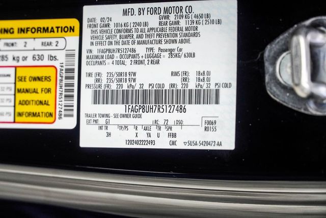 2024 Ford Mustang EcoBoost Premium Convertible - 23037865 - 48