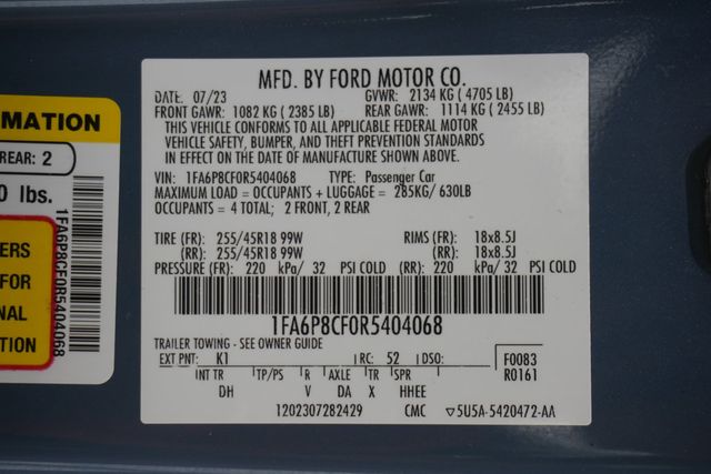 2024 Ford Mustang GT Fastback - 23040247 - 31