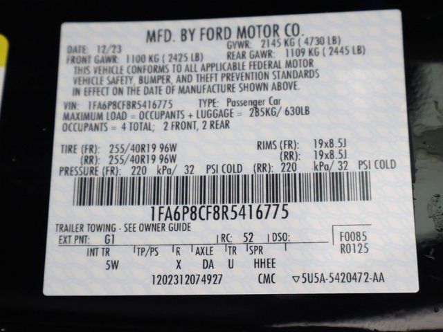 2024 Ford Mustang GT Premium Fastback - 23031014 - 54