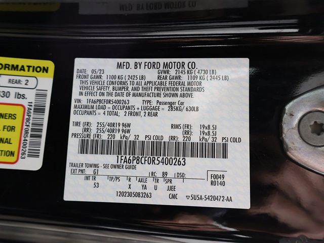 2024 Ford Mustang GT Premium Fastback - 23040368 - 48