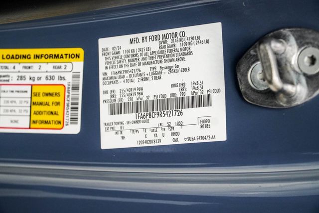 2024 Ford Mustang GT Premium Fastback - 22939409 - 36