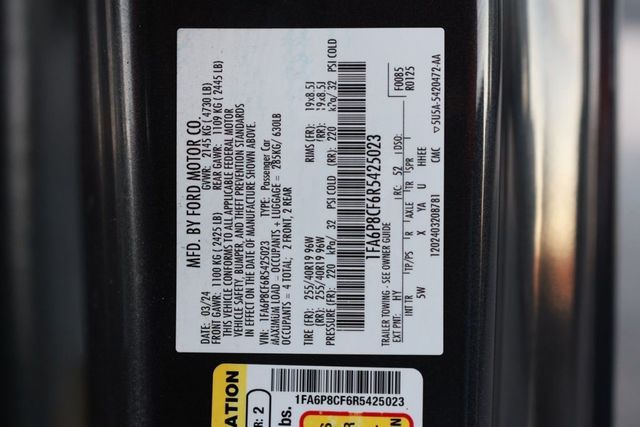 2024 Ford Mustang GT Premium Fastback - 22999054 - 12