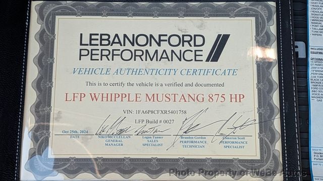 2024 Ford Mustang Lebanon Performance GT For Sale - 22933393 - 98