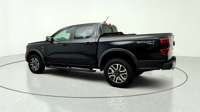2024 Ford Ranger LARIAT 4WD SuperCrew 5' Box w/ Running Boards, Soft Fold Tonneau - 23032260 - 6