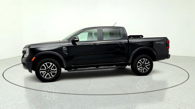 2024 Ford Ranger LARIAT 4WD SuperCrew 5' Box w/ Running Boards, Soft Fold Tonneau - 23032260 - 7