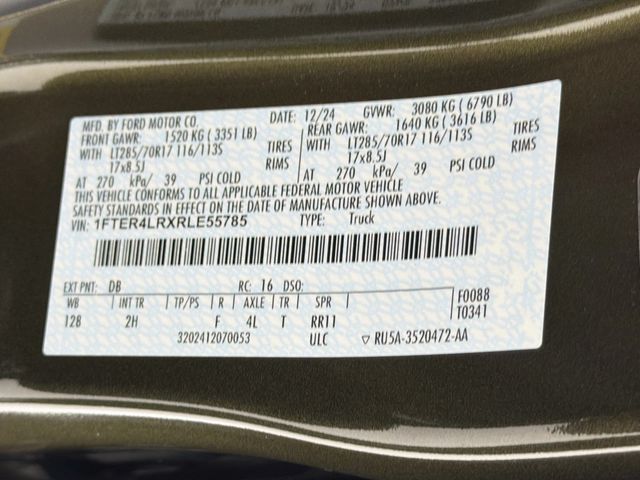 2024 Ford Ranger Raptor 4WD SuperCrew 5' Box - 23057856 - 36