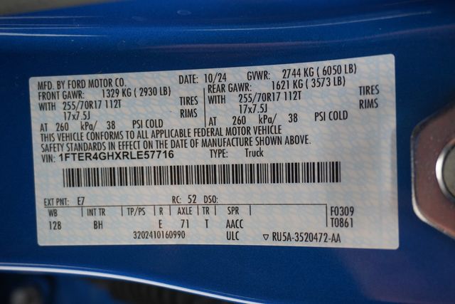 2024 Ford Ranger XLT 2WD SuperCrew 5' Box - 23006064 - 31