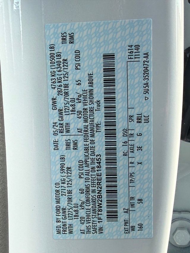 2024 Ford Super Duty F-250 SRW LARIAT - 22961597 - 40