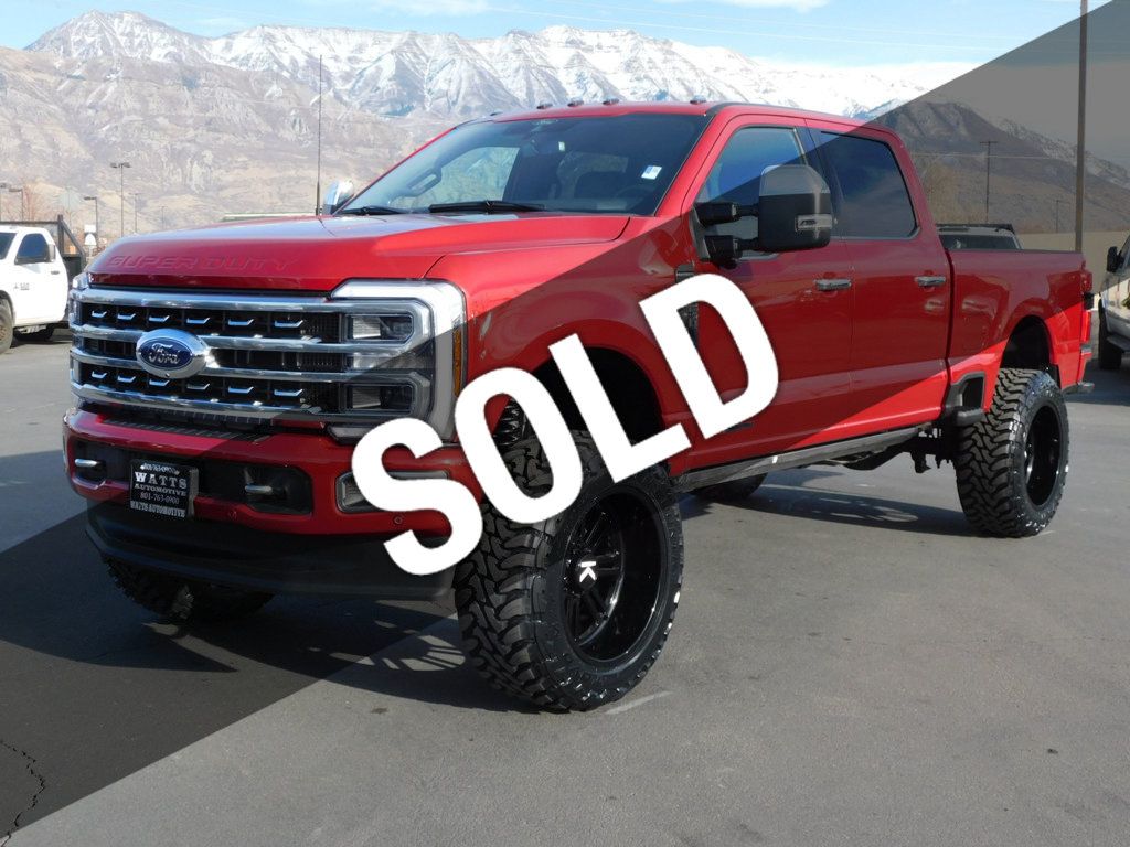 2024 Ford SUPER DUTY F-350 PLATINUM - 22720960 - 0