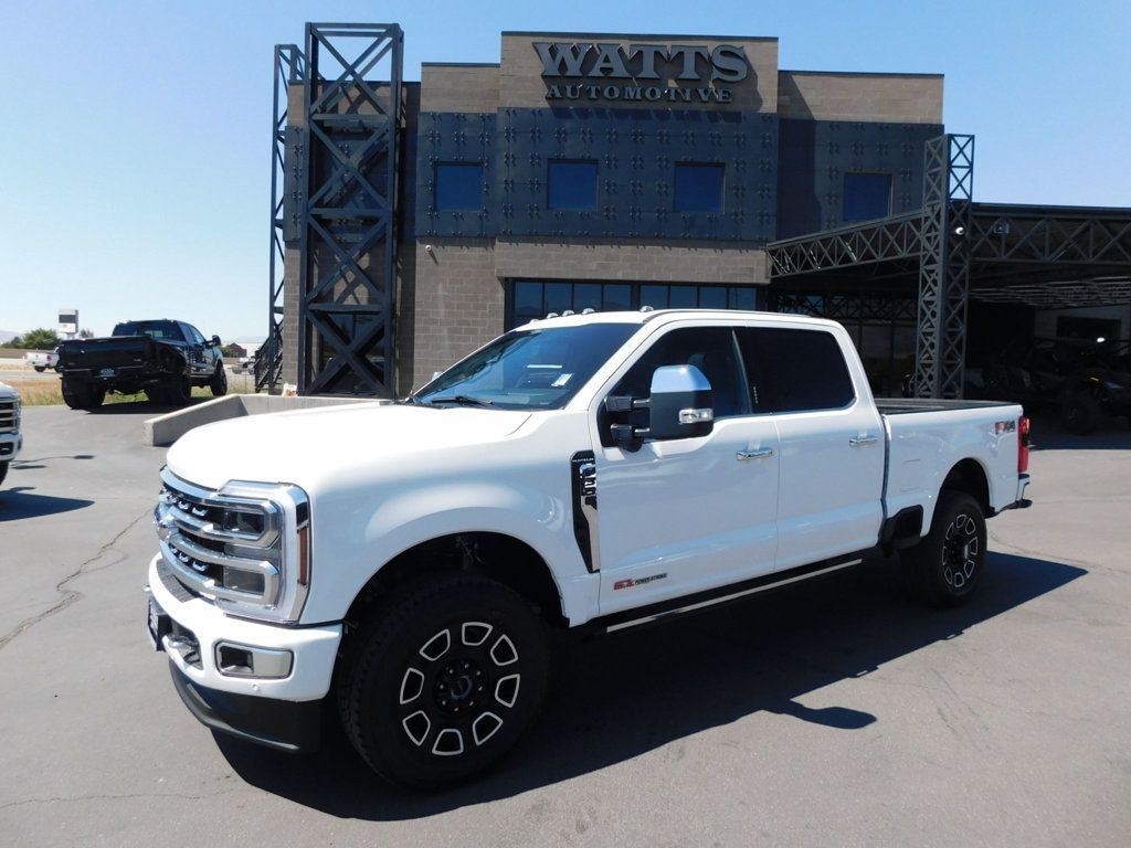 2024 Ford SUPER DUTY F-350 PLATINUM FX4 - 22578153 - 2