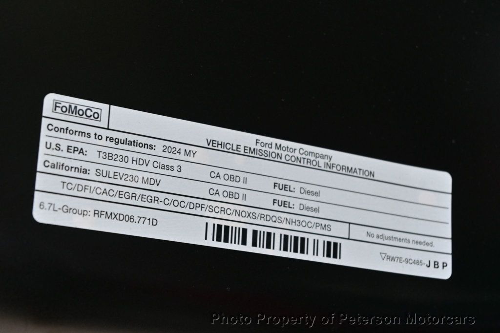 2024 Ford Super Duty F-350 SRW LARIAT 4WD Crew Cab 6.75' Box - 22934271 - 69