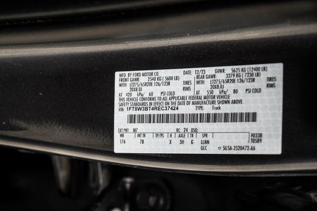 2024 Ford Super Duty F-350 SRW Platinum - 23060651 - 54