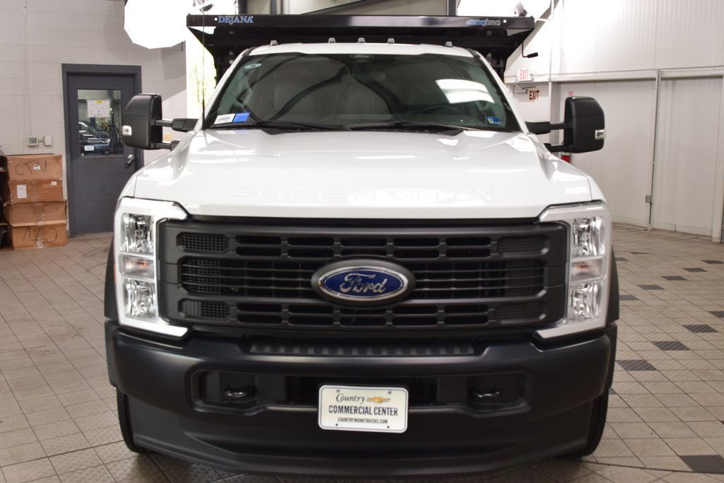 2024 Ford Super Duty F-450 DRW Cab-Chassis F450 CREW 4X4 * POWERSTROKE * 12' DUMP W/ REMOVABLE SIDES - 23008241 - 1