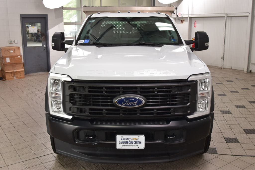 2024 Ford Super Duty F-550 DRW F550 CREW 4X4 * POWERSTROKE * 9' MASON DUMP * I-PACK BOX  - 23040132 - 1